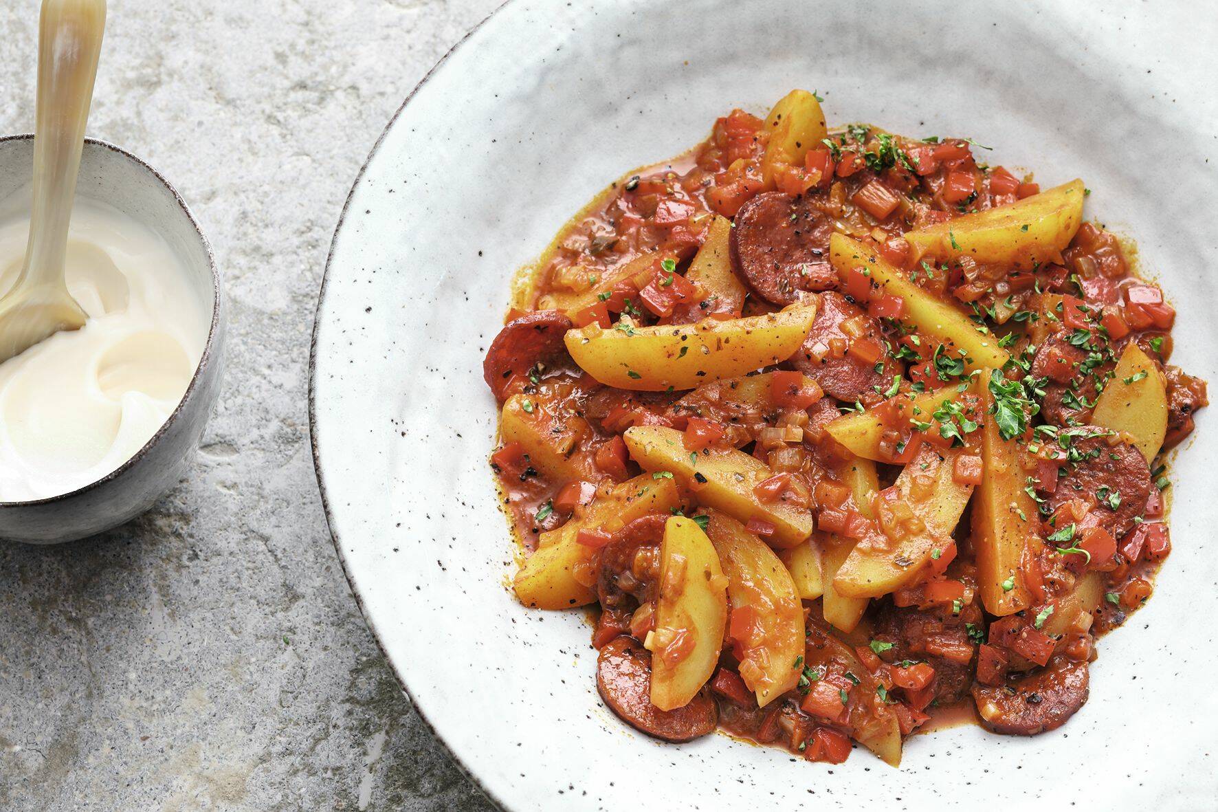 KartoffelChorizoGulasch Rezept Küchengötter
