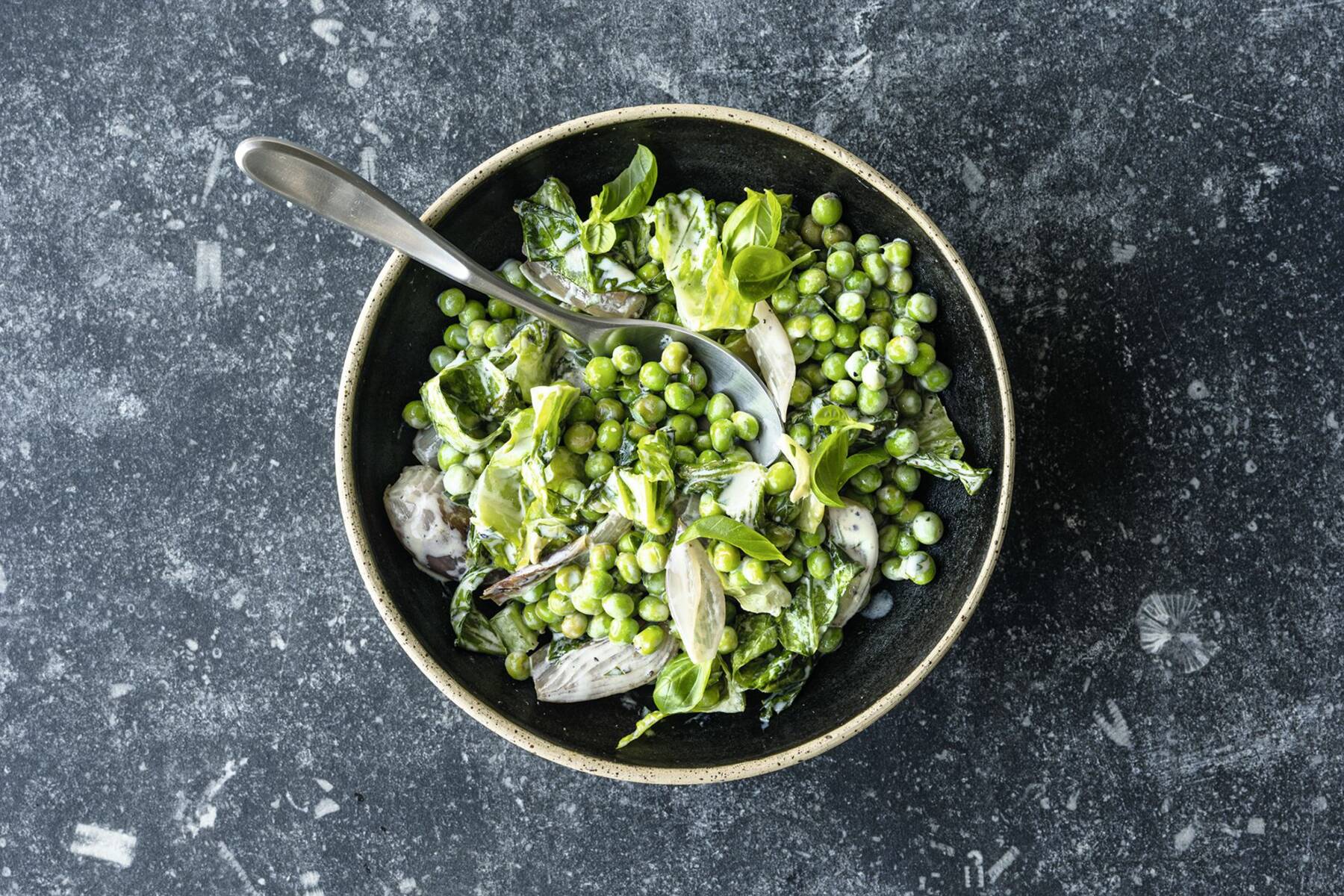 Erbsen auf französische Art Rezept | Küchengötter Erbsen auf französische Art Rezept | Küchengötter