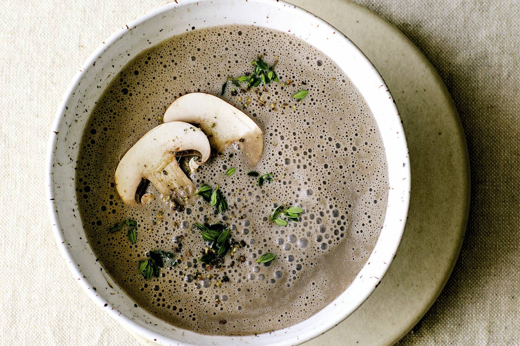 Kalte Pilzsuppe Rezept | Küchengötter Kalte Pilzsuppe Rezept | Küchengötter