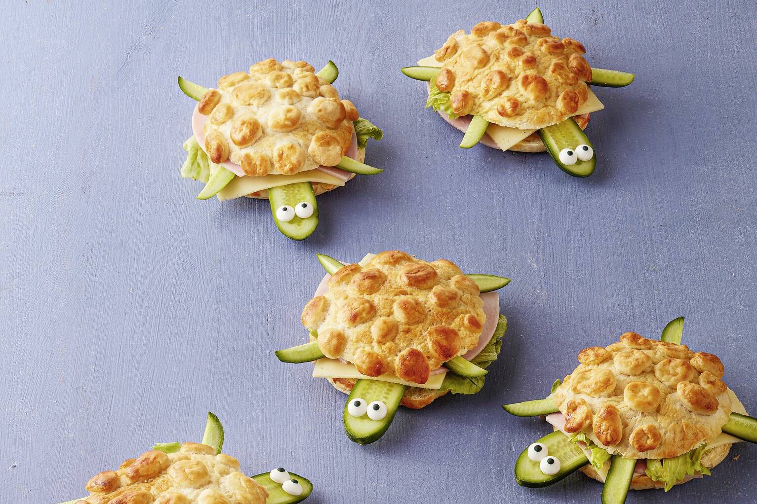 Schildkrötenbrötchen Rezept | Küchengötter Schildkrötenbrötchen Rezept | Küchengötter