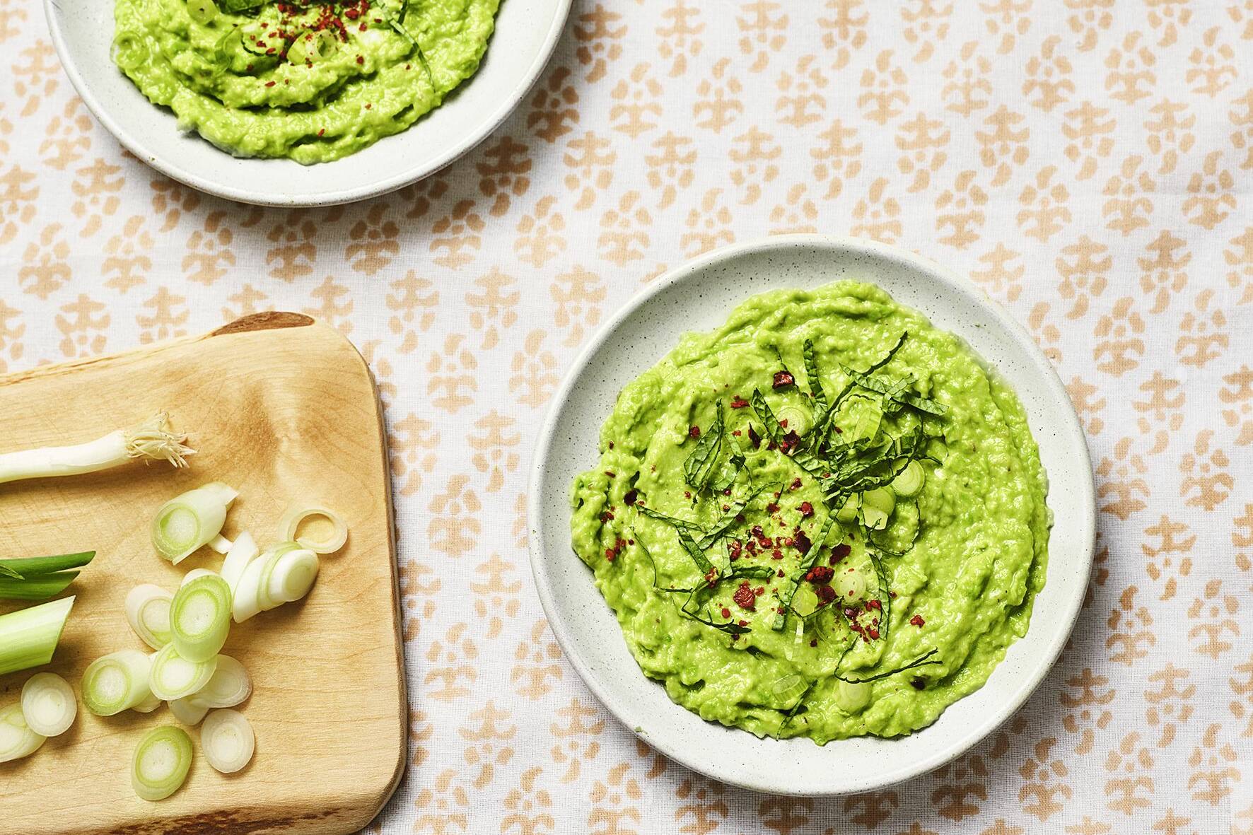 AvocadoErbsenDip Rezept Küchengötter
