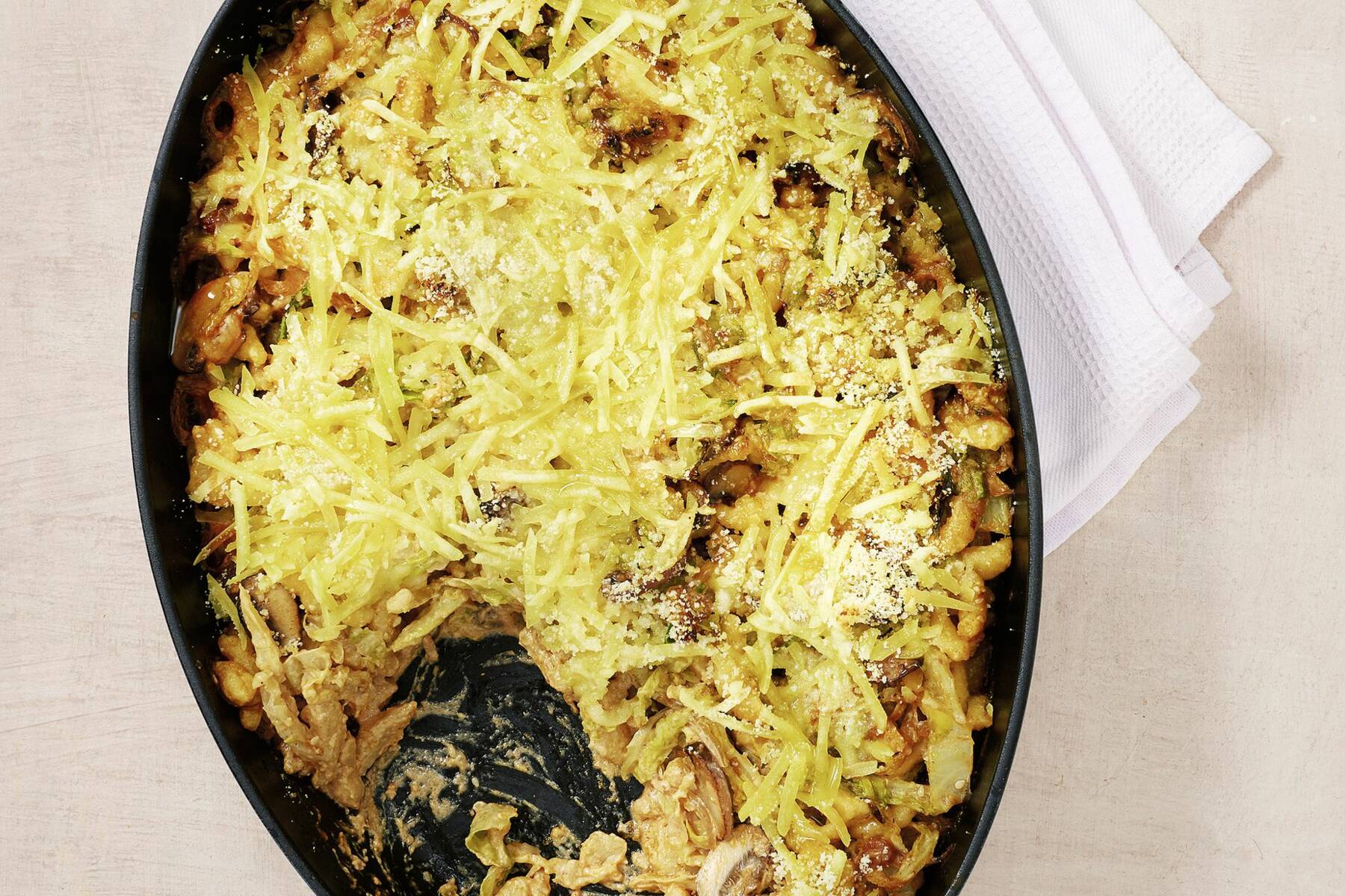 Wirsing-Champignon-Auflauf Rezept | Küchengötter Wirsing-Champignon-Auflauf Rezept | Küchengötter