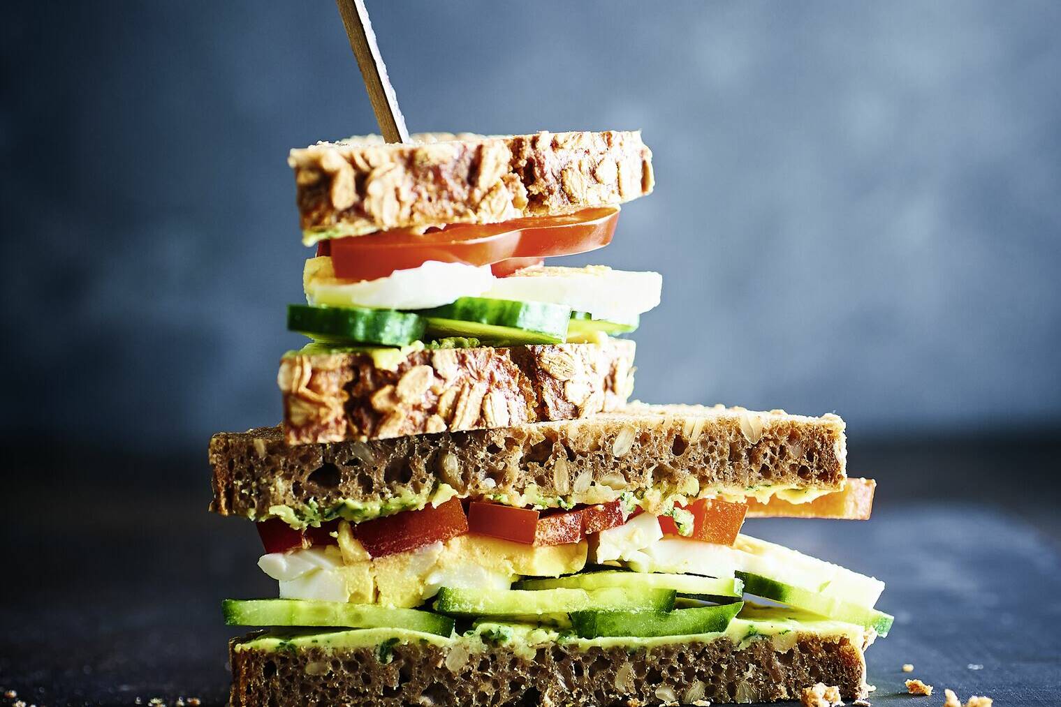 Vollkorn-Sandwich mit Ei Rezept | Küchengötter Vollkorn-Sandwich mit Ei Rezept | Küchengötter