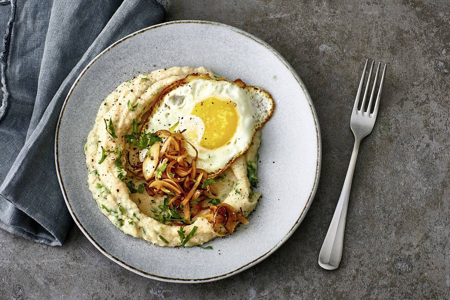 Blumenkohl-Bohnen-Püree Rezept | Küchengötter Blumenkohl-Bohnen-Püree Rezept | Küchengötter