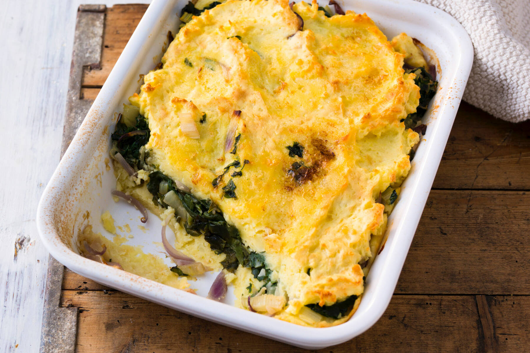 Kartoffelauflauf mit Mangold Rezept | Küchengötter