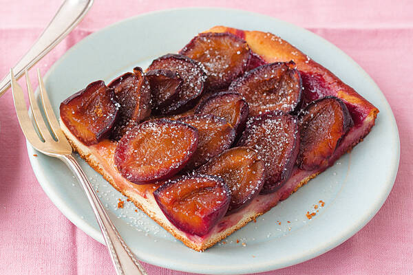 Zwetschgendatschi vom Blech Rezept | Küchengötter Zwetschgendatschi vom Blech Rezept | Küchengötter