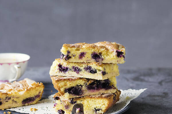 Heidelbeerschnitten Rezept | Küchengötter Heidelbeerschnitten Rezept | Küchengötter