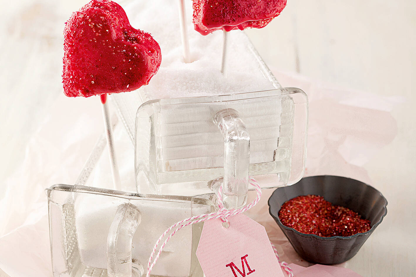 Wilton Cake Pop Wrapper Mit Herz-Muster – 8 Stück, Lebensmittelechtes Papier Für Süße Präsentation