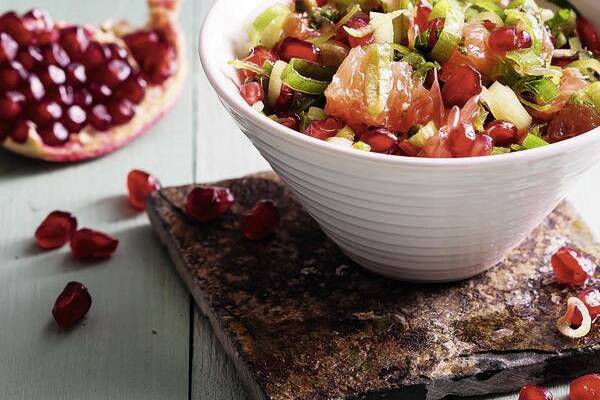 Grapefruit-Granatapfel-Salsa Rezept | Küchengötter Grapefruit-Granatapfel-Salsa Rezept | Küchengötter