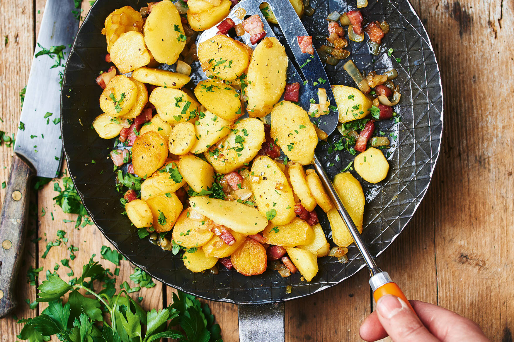Bratkartoffeln Rezept Deutscher Klassiker Kuchengotter