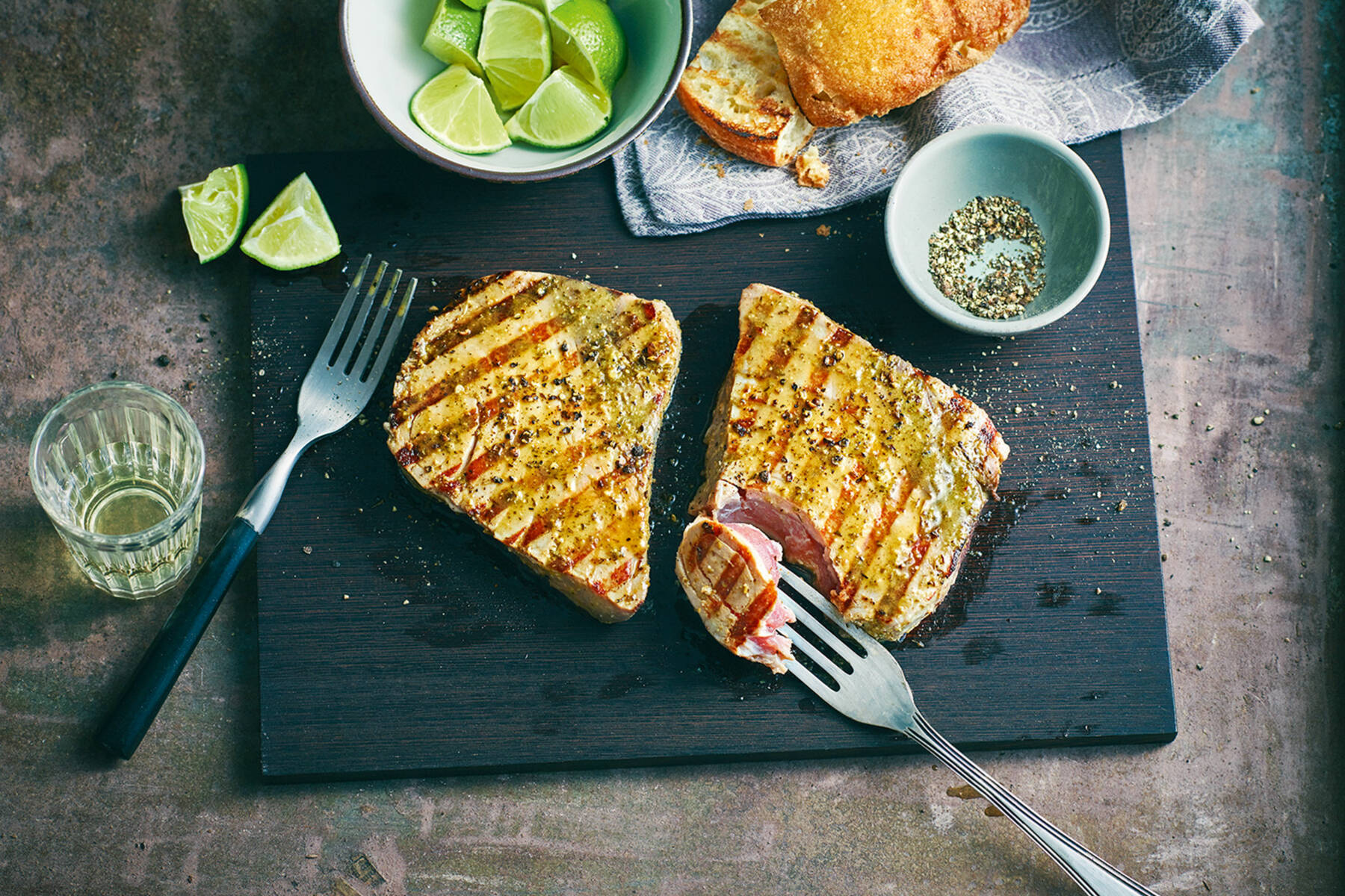 Marinierte Thunfischsteaks Rezept | Küchengötter