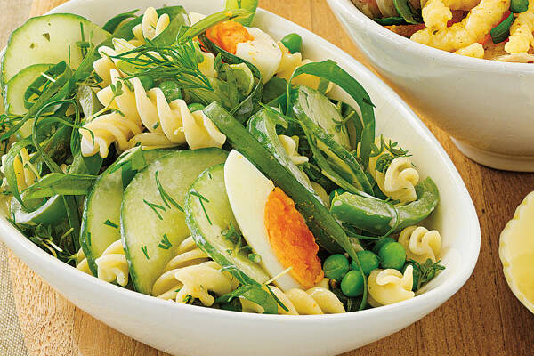 Grüner Nudelsalat Rezept | Küchengötter Grüner Nudelsalat Rezept | Küchengötter