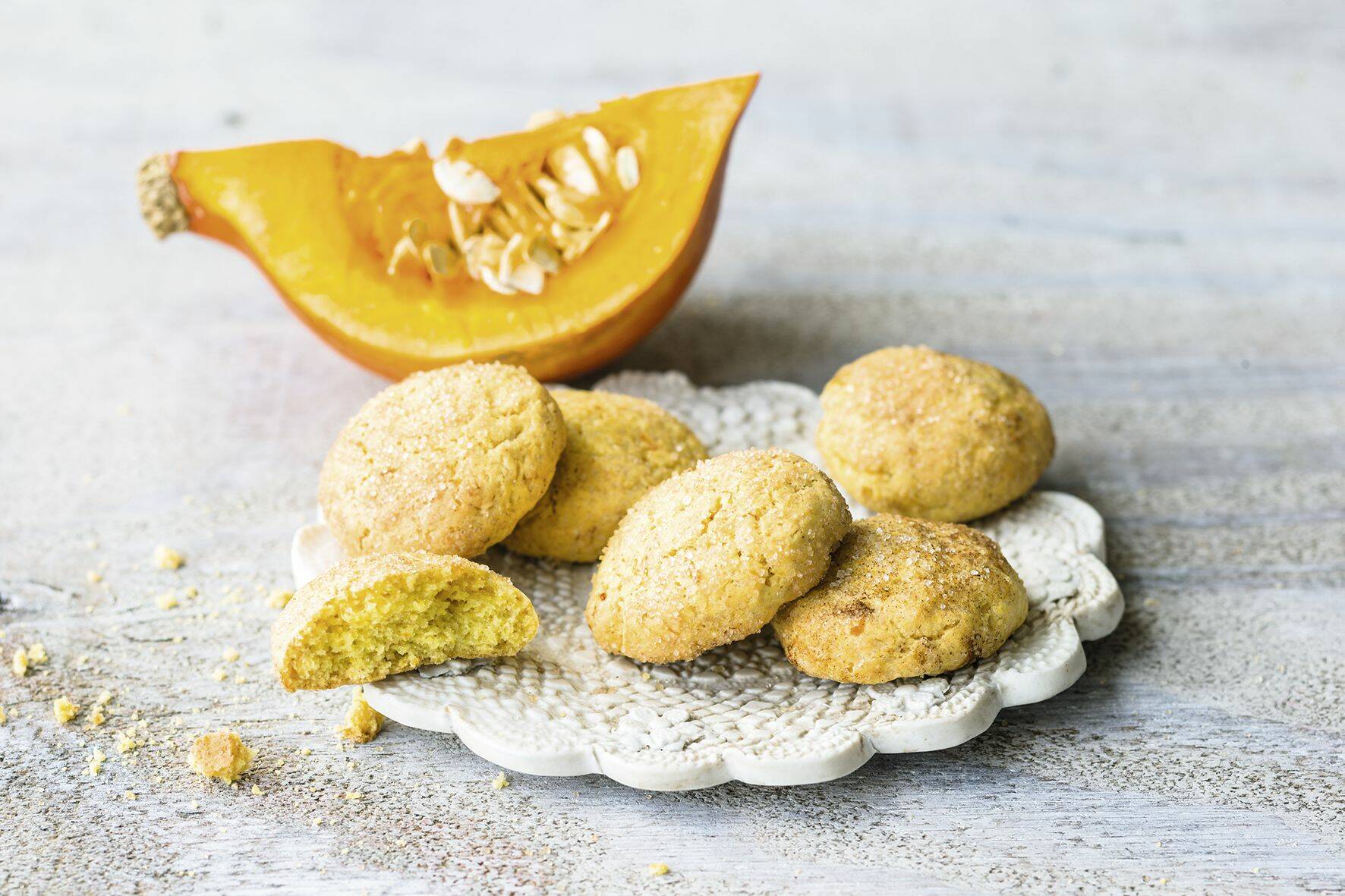 Kürbis-Gewürz-Kekse Rezept | Küchengötter Kürbis-Gewürz-Kekse Rezept | Küchengötter