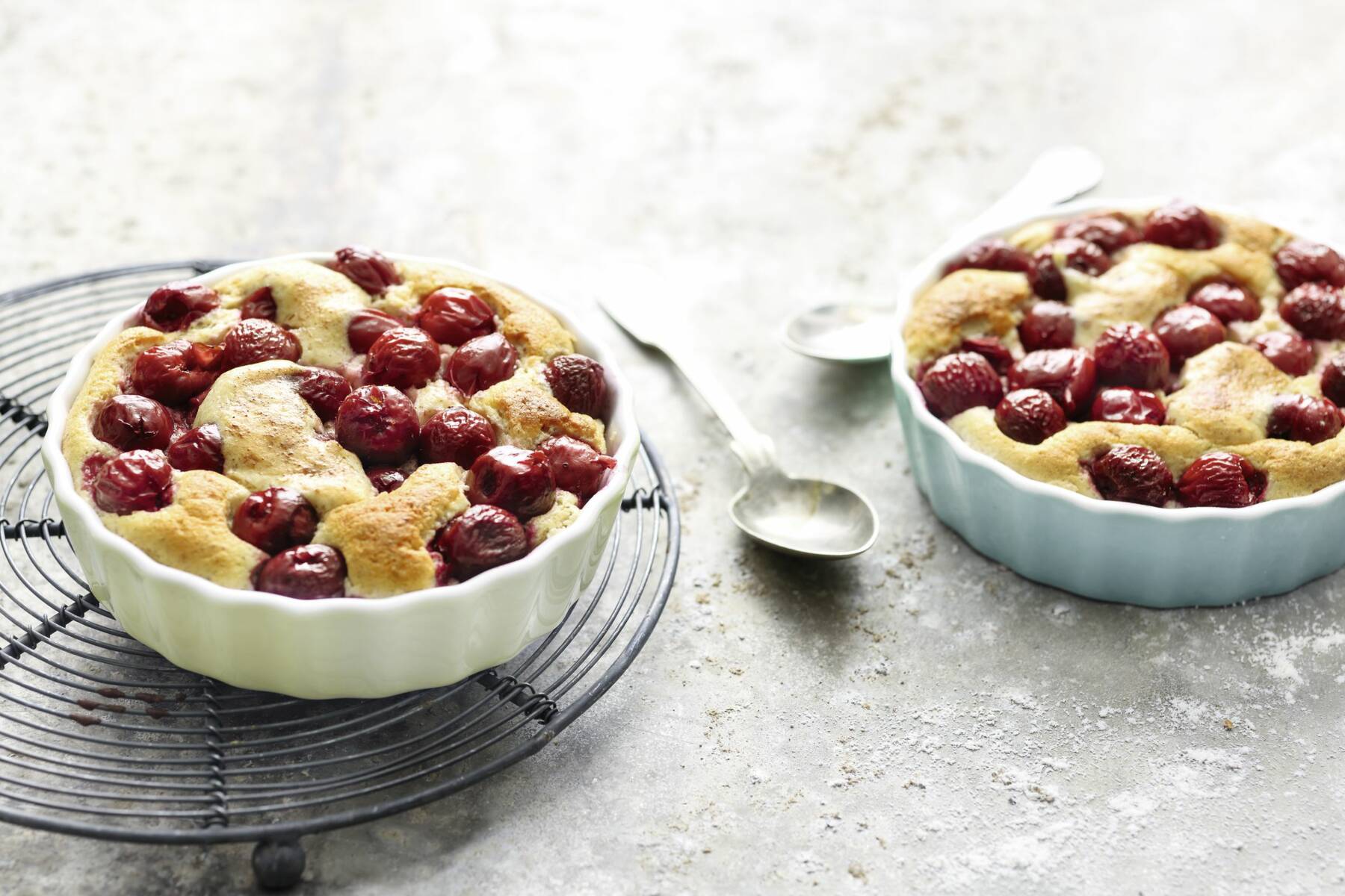 5-Minuten-Clafoutis mit Kirschen Rezept | Küchengötter 5-Minuten-Clafoutis mit Kirschen Rezept | Küchengötter