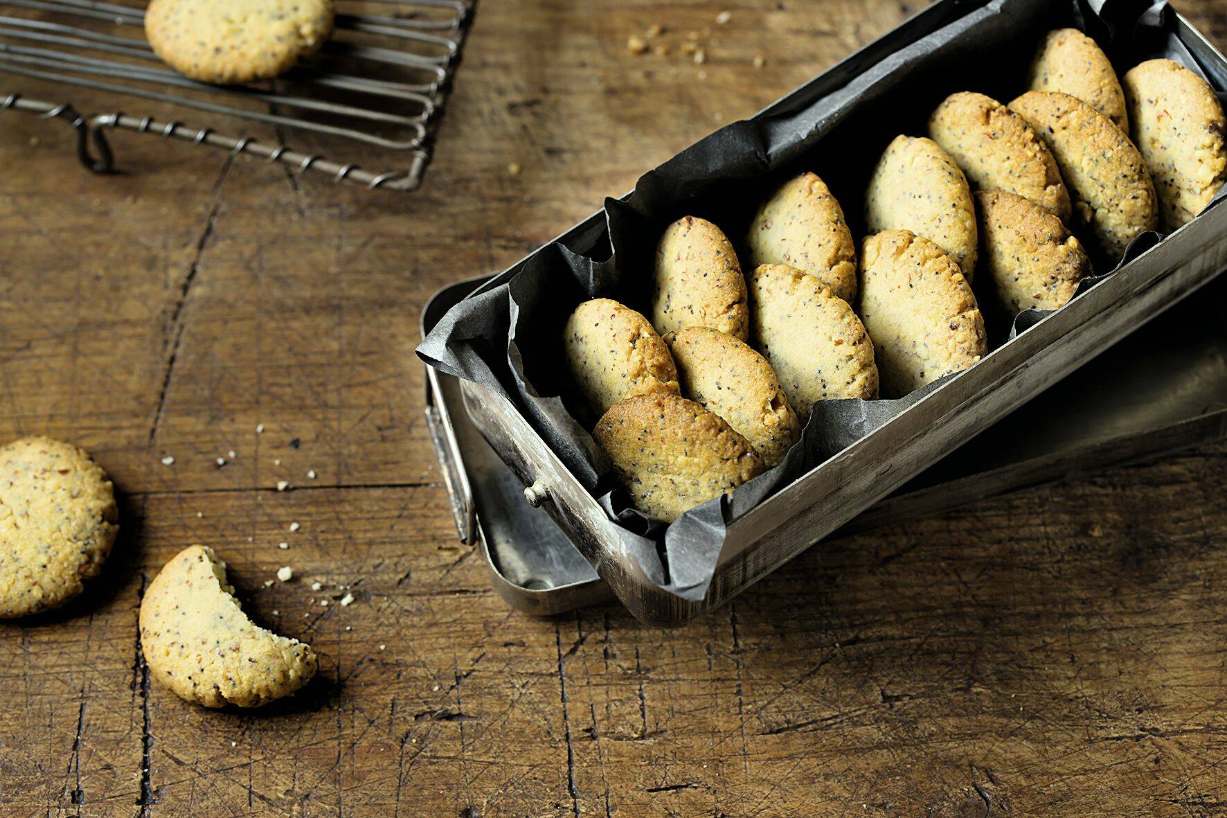 Zitronen-Mohn-Cookies – Low Carb Rezept | Küchengötter