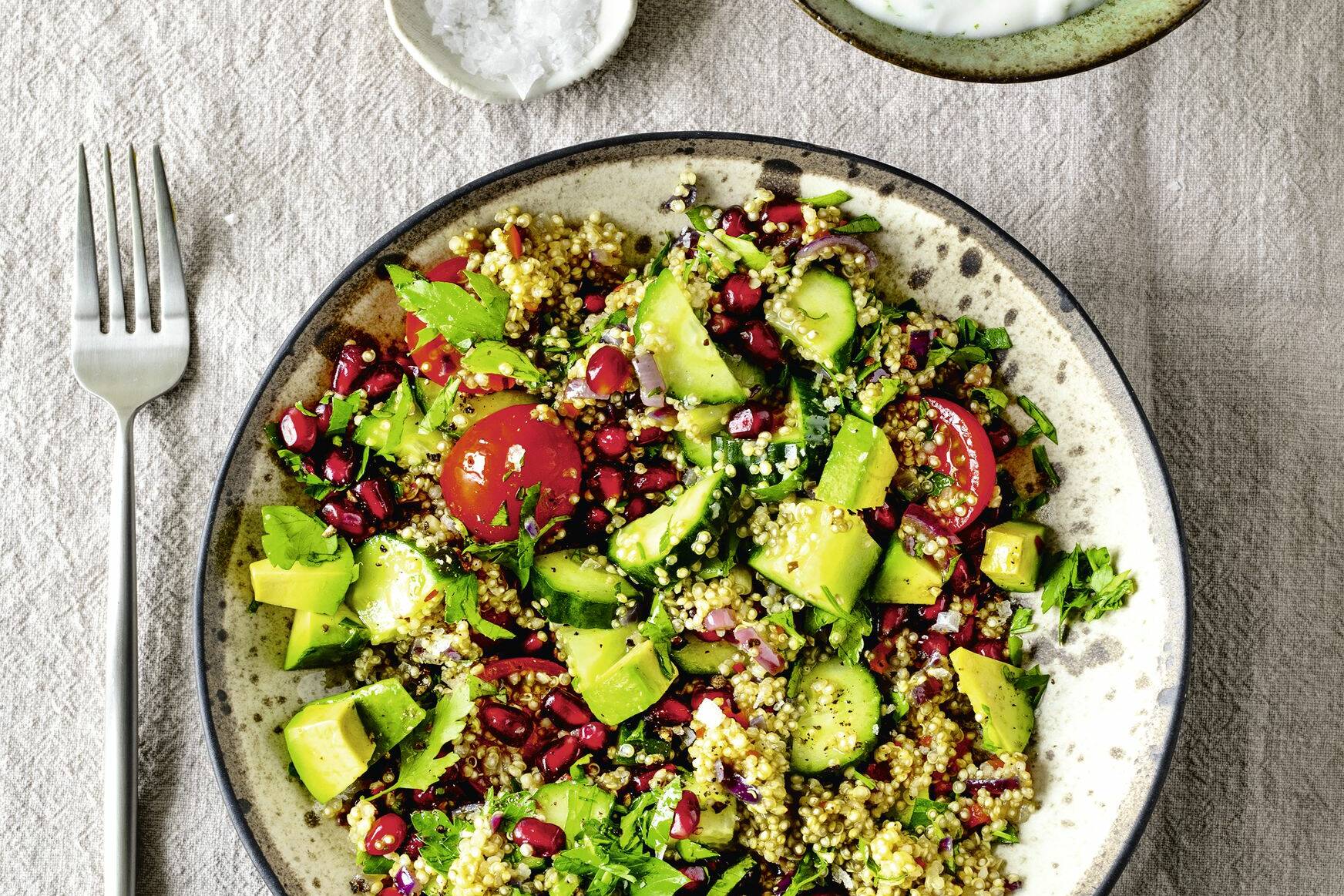 Quinoa-Salat mit Granatapfel Rezept | KÃ¼chengÃ¶tter