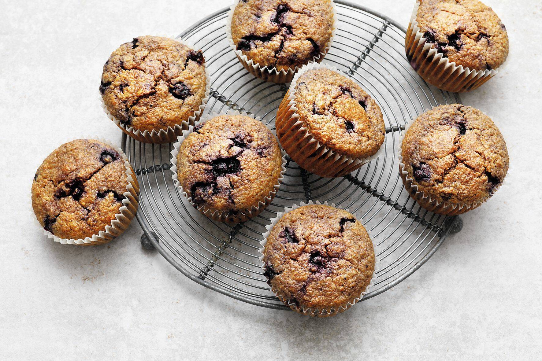 MüsliMuffins mit Heidelbeeren Rezept Küchengötter