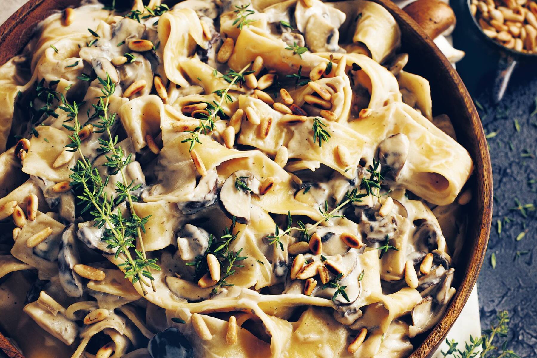 Rezept Pasta Mit Pilzen