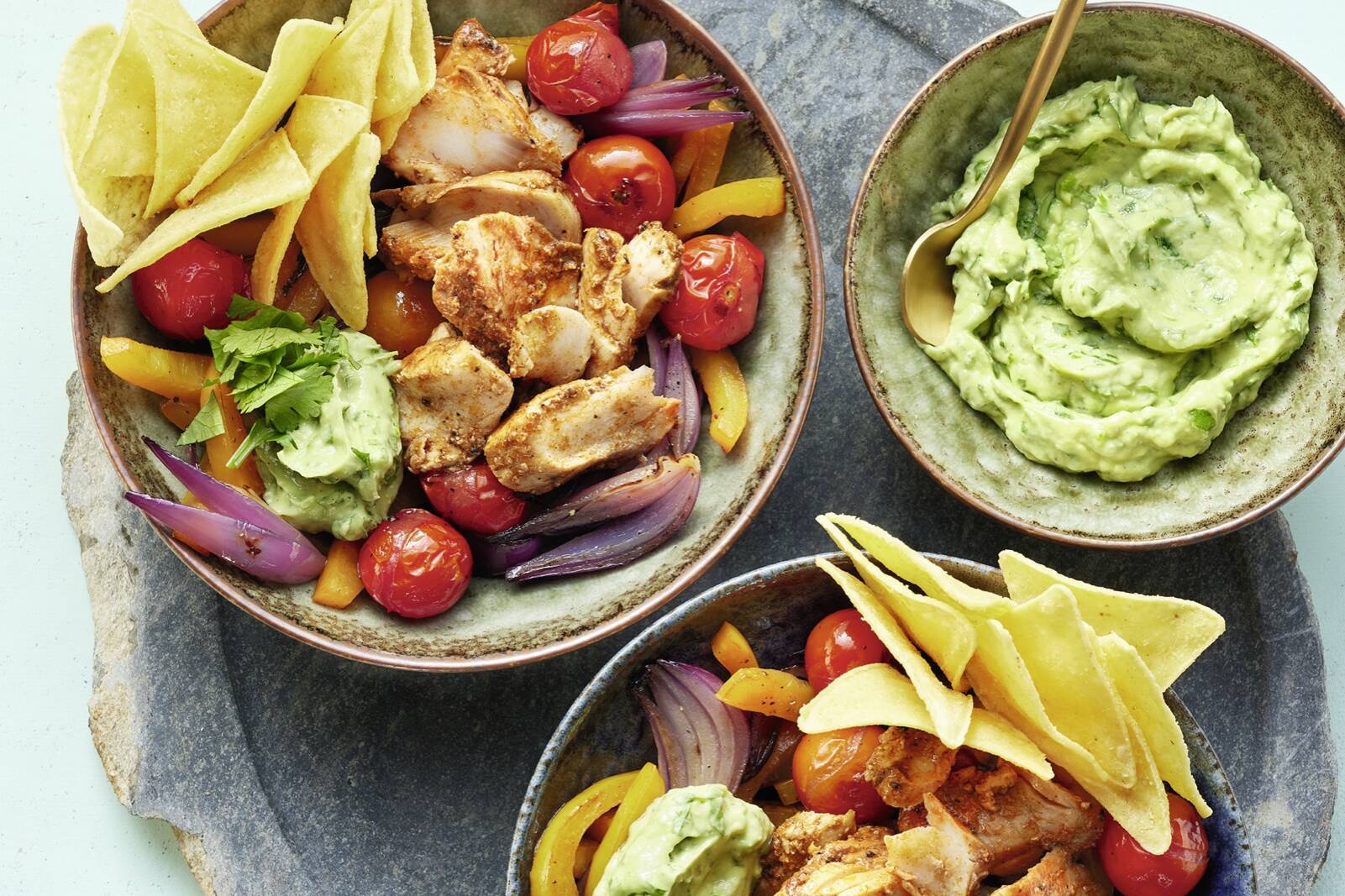 Bunte TacoFischBowl Rezept Küchengötter