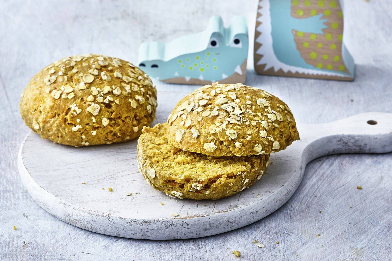 Zuckerfreie Haferflockenbrötchen Rezept | Küchengötter