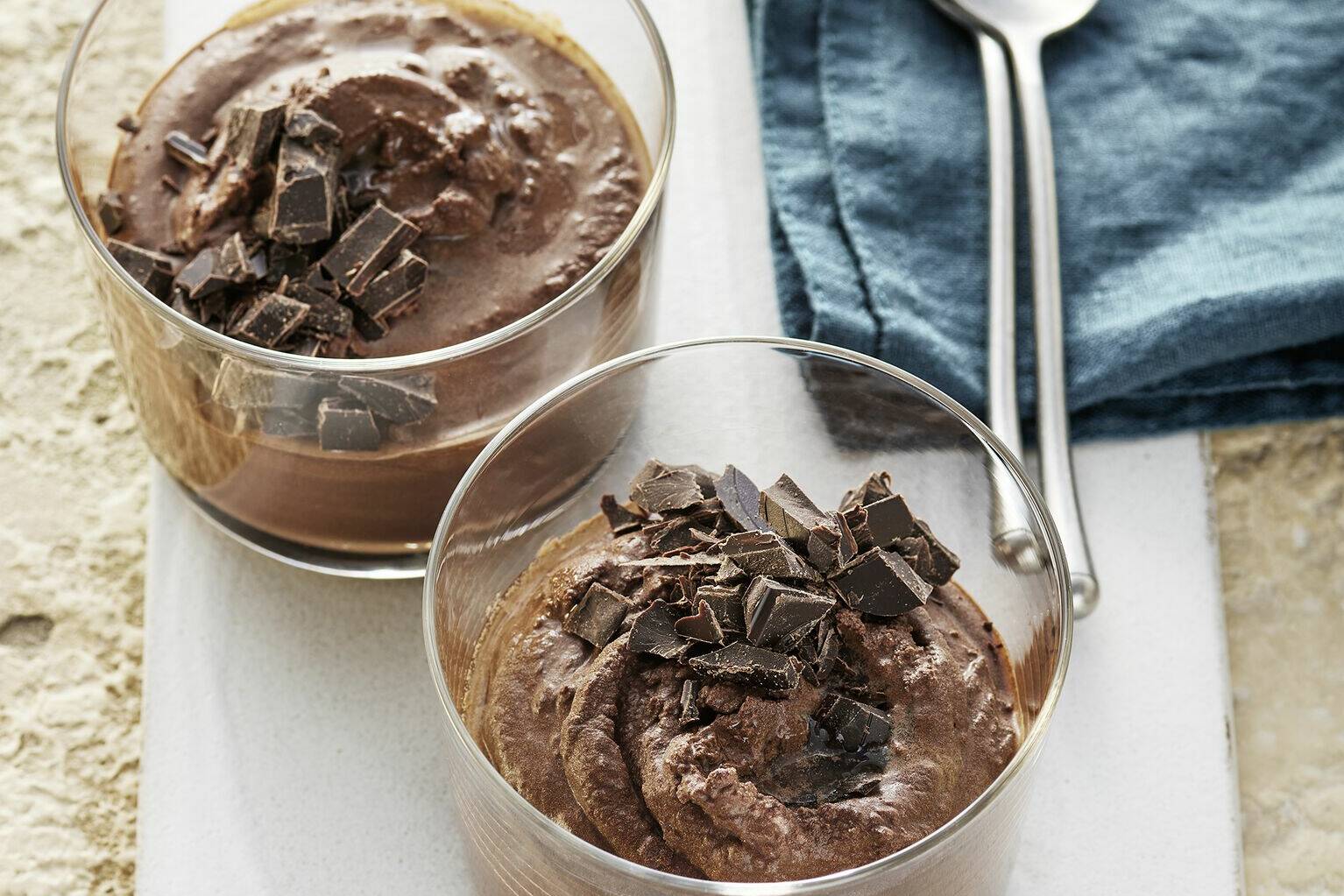 Vegane Schokomousse mit Orange Rezept | Küchengötter Vegane Schokomousse mit Orange Rezept | Küchengötter