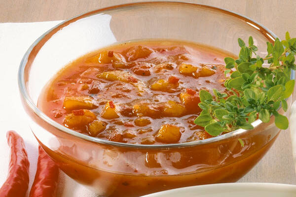 Aprikosen-Tomaten-Chutney Rezept | Küchengötter Aprikosen-Tomaten-Chutney Rezept | Küchengötter