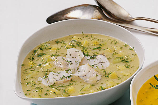 Fenchelcremesuppe mit Zander Rezept | Küchengötter Fenchelcremesuppe mit Zander Rezept | Küchengötter