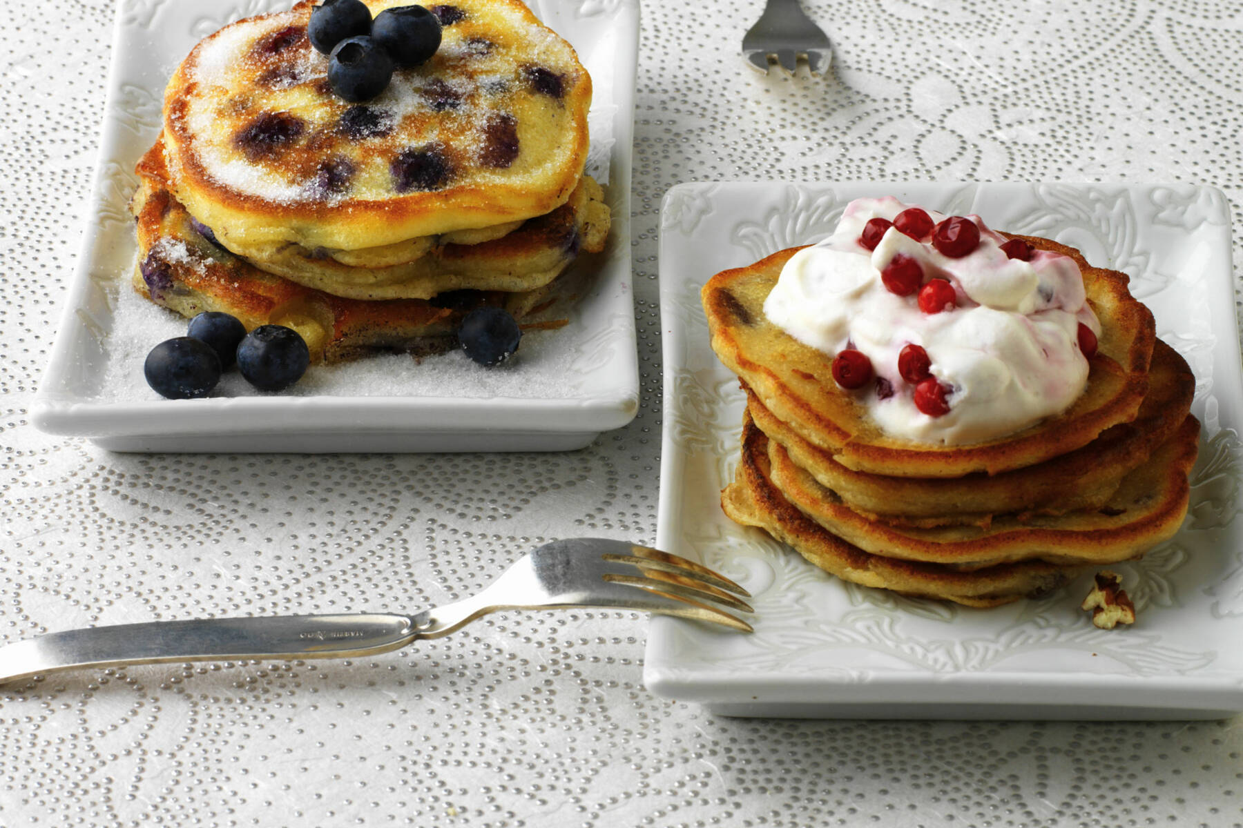 Heidelbeer-Buttermilch-Pancakes Rezept | Küchengötter