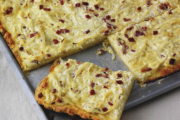 Schneller Zwiebelkuchen Rezept | Küchengötter Schneller Zwiebelkuchen Rezept | Küchengötter