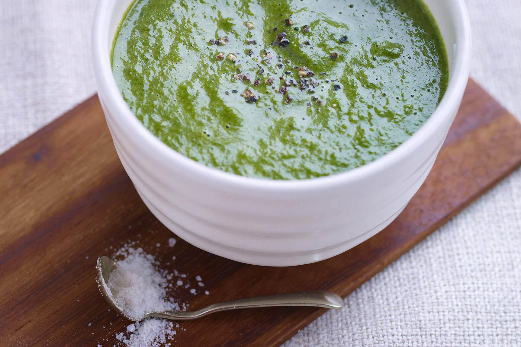 Spinatcremesuppe Rezept | Küchengötter Spinatcremesuppe Rezept | Küchengötter