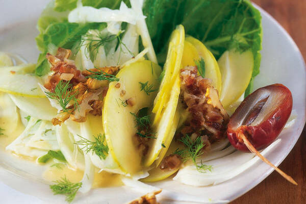Fenchelsalat mit Datteln Rezept | Küchengötter Fenchelsalat mit Datteln Rezept | Küchengötter