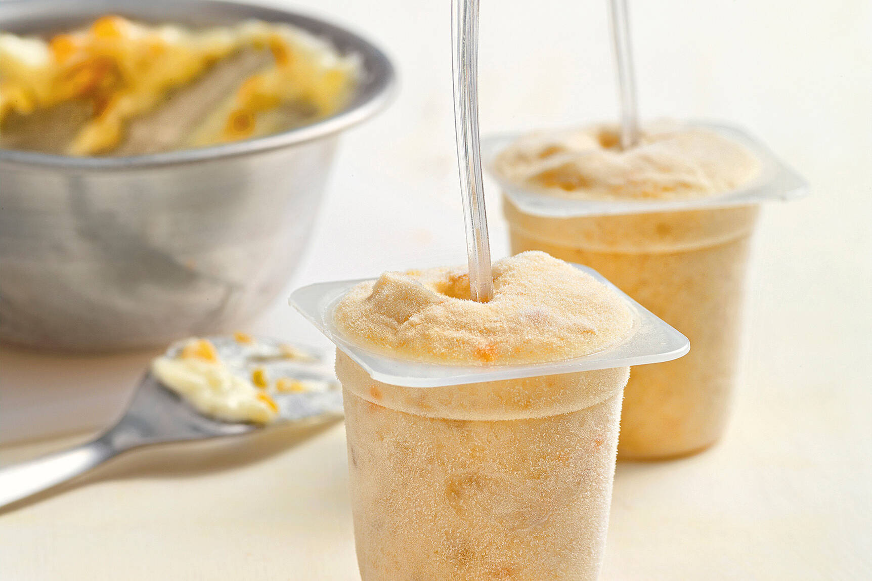 Bananen-Sanddorn-Eis Rezept | Küchengötter Bananen-Sanddorn-Eis Rezept | Küchengötter