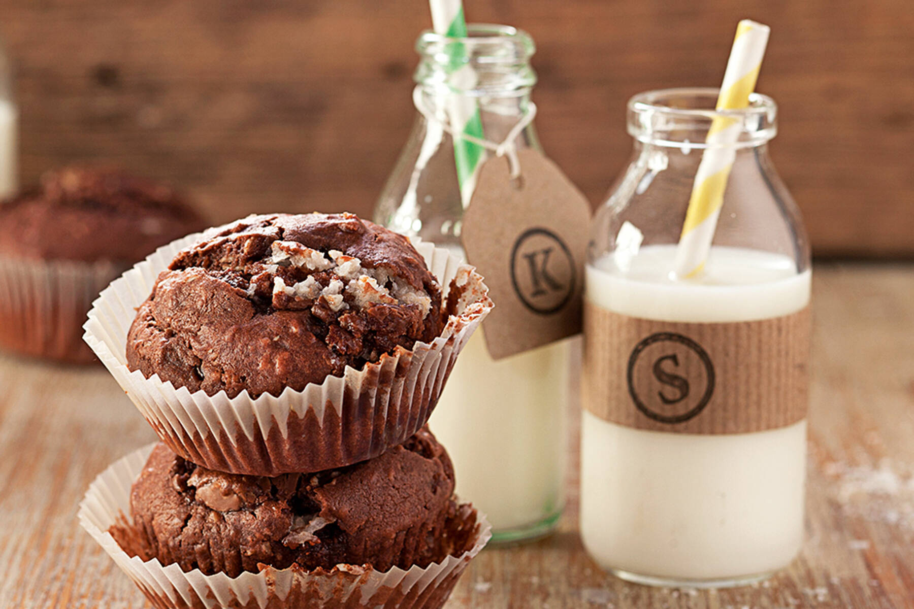 Schoko-Bounty-Mini-Muffins Rezept | Küchengötter Schoko-Bounty-Mini-Muffins Rezept | Küchengötter