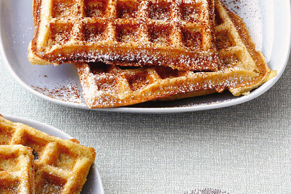 Hefe-Vollkorn-Waffeln Rezept | Küchengötter Hefe-Vollkorn-Waffeln Rezept | Küchengötter