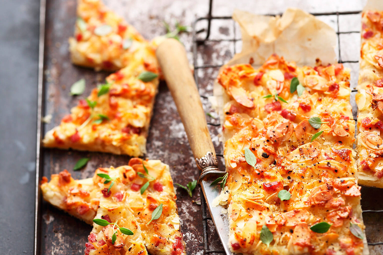 Käse-Ecken Rezept | Küchengötter Käse-Ecken Rezept | Küchengötter