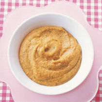 Zucchinibrei mit Lamm Zucchinibrei mit Lamm