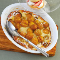 Clafoutis mit Mirabellen