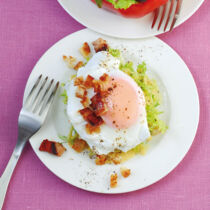 Friséesalat mit Speck