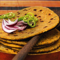 Würzige Missi-Roti-Fladen Würzige Missi-Roti-Fladen