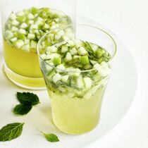 Detox-Mocktail mit Hollersirup Detox-Mocktail mit Hollersirup