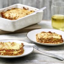Weißkohl-Lasagne mit Bolognese Weißkohl-Lasagne mit Bolognese