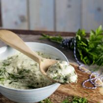 Soja-Remoulade mit Kala Namak Soja-Remoulade mit Kala Namak