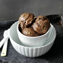 Avocado-Schoko-Eiscreme