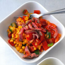 Herzhafter Rindfleischsalat