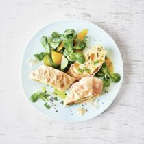 Gemüse-Kartoffel-Strudel