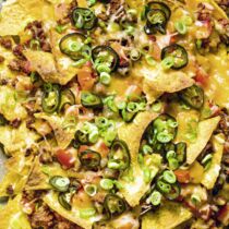 Überbackene Nachos Überbackene Nachos