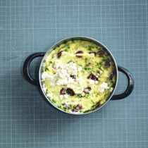 Püree mit Feta und Oliven Püree mit Feta und Oliven
