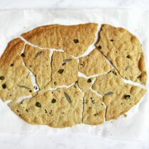 Sauerteig-Kräuter-Cracker