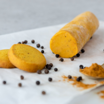 Kurkuma Rollenkekse Kurkuma Rollenkekse