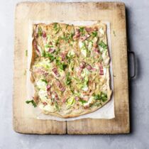 Schneller Flammkuchen Schneller Flammkuchen